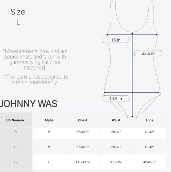 Johnny Was Japer Ruched One Piece Swimsuit - Picture 7 of 7